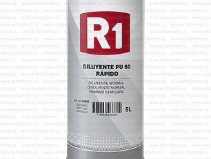 Diluyentes - R1 Diluyente Pu60 Rapido 5L