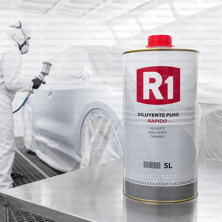 Diluyentes - R1 Diluyente Pu60 Rapido 5L 2