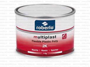 Masillas - Roberlo Masilla Multiplast Flexible Plast 2K 1Kg