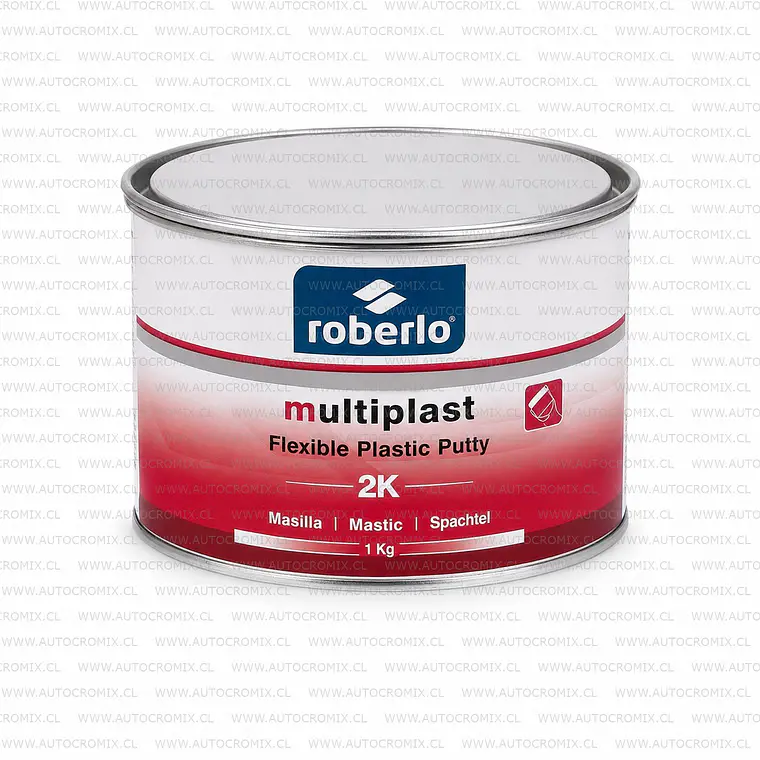 Masillas - Roberlo Masilla Multiplast Flexible Plast 2K 1Kg 1