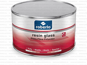 Masillas - Roberlo Masilla Resin Glass Fibre Poliester 1.5Kg