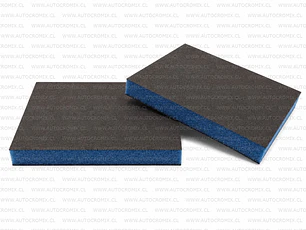 Lijas - Gova Duo Esponja Abrasiva Superfine P320/P400 Azul C/U
