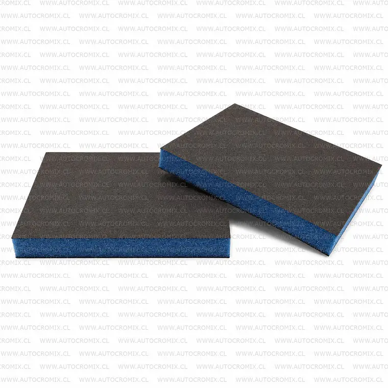 Lijas - Gova Duo Esponja Abrasiva Superfine P320/P400 Azul C/U 1