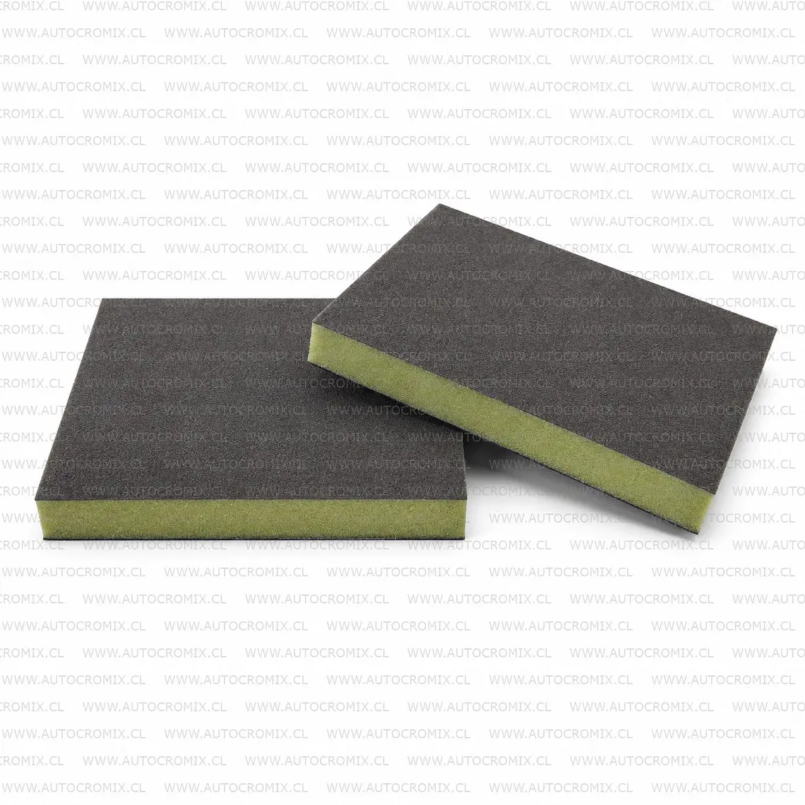 Lijas - Gova Duo Esponja Abrasiva Microfine P600/P800 Am.palido C/U 1