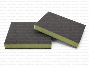 Lijas - Gova Duo Esponja Abrasiva Microfine P600/P800 Am.palido C/U