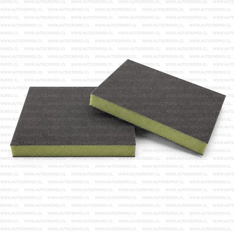 Lijas - Gova Duo Esponja Abrasiva Microfine P600/P800 Am.palido C/U 1