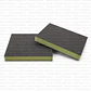 Lijas - Gova Duo Esponja Abrasiva Microfine P600/P800 Am.palido C/U - Miniatura 1