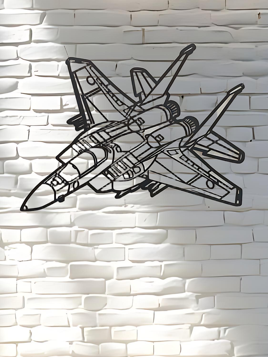 Silueta Retrato F-15 1