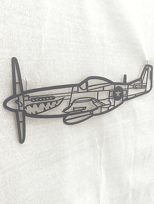 Silueta Retrato P-51