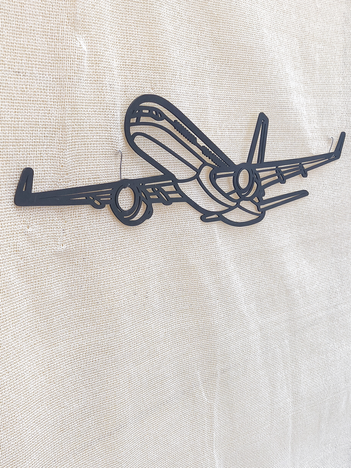 Silueta Retrato Avión modelo A1 3