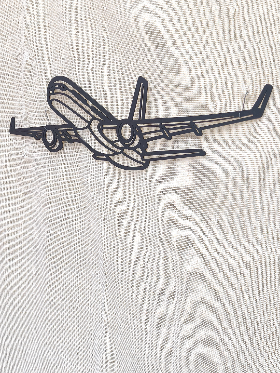 Silueta Retrato Avión modelo A1 2