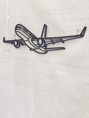 Silueta Retrato Avión modelo A1