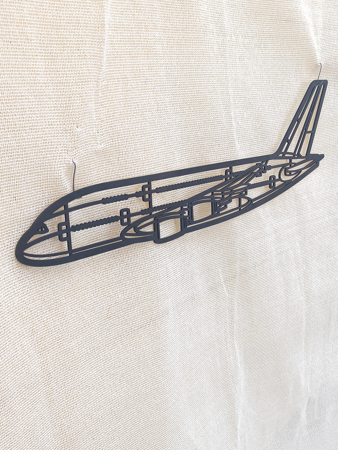 Silueta Retrato Avión modelo A2 2