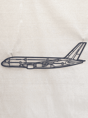 Silueta Retrato Avión modelo A2