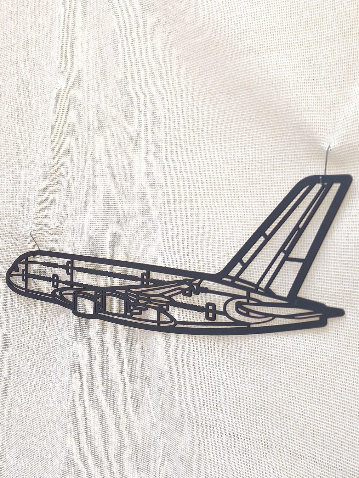 Silueta Retrato Avión modelo A2 3