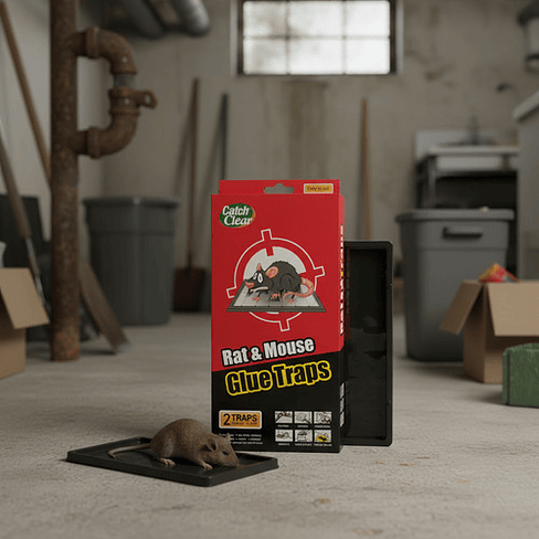Trampa Pegajosa Ratón 2 Unidades Ratas Roedores Repelente 6