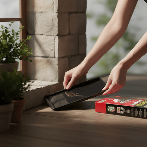 Trampa Pegajosa Ratón 2 Unidades Ratas Roedores Repelente 7