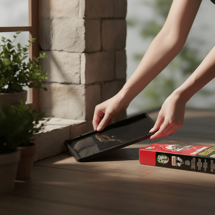 Trampa Pegajosa Ratón 2 Unidades Ratas Roedores Repelente 7