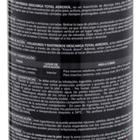 Voladores Y Rastreros Aerosol Descarga Total 150 Cc Anasac 6