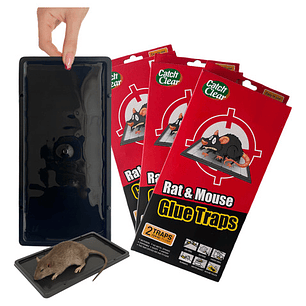 Trampa Pegajosa Ratón 6 Unidades Ratas Roedores Repelente