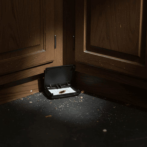 Trampas Adhesivas Cucarachas 20 Láminas Insective + 2 Bases 8