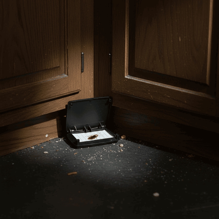 Trampas Adhesivas Cucarachas 20 Láminas Insective + 2 Bases 8