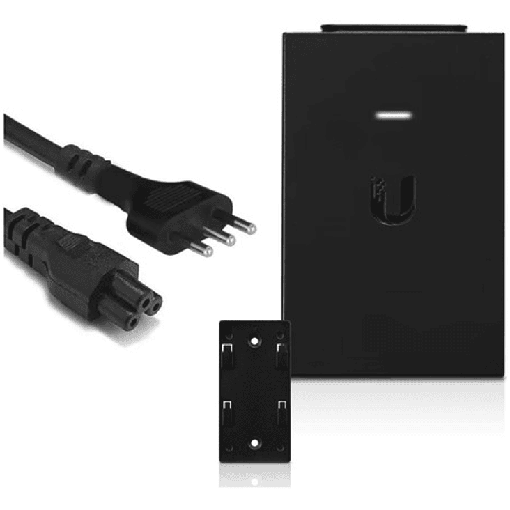 Inyector Poe Pasivo Ubiquiti 24v 24w 1a Gigabit Esd + Cable 1