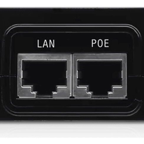 Inyector Poe Pasivo Ubiquiti 24v 24w 1a Gigabit Esd + Cable 4