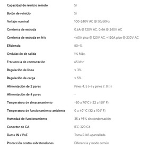 Inyector Poe Pasivo Ubiquiti 24v 24w 1a Gigabit Esd + Cable 6