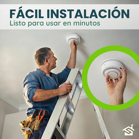 Detector De Humo Wifi Alarma Sensor Inalámbrico Incendio App 6