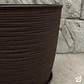 Macetero Stone 24cm Exterior Interior Jardín Estilo Piedra - Miniatura 7