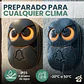 Timbre Inalámbrico Búho Intemperie Exterior Larga Distancia - Miniatura 8