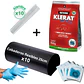 Trampa Ratón Kit Klerat Cebo Blando Pasta 150g + 10 Tubos Cebaderos - Miniatura 1