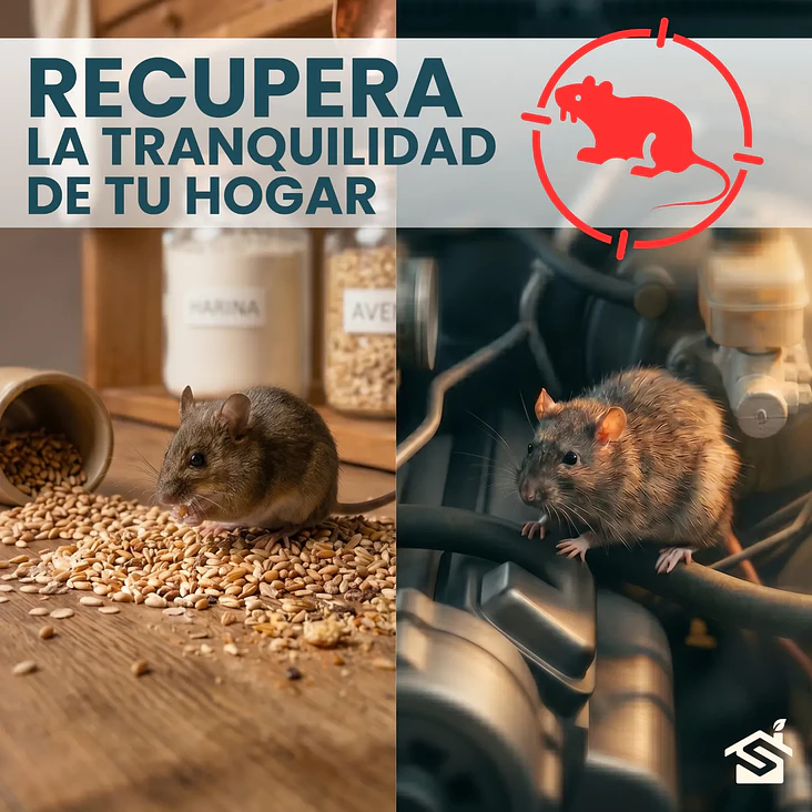 Trampa Ratón Kit Veneno Rastop 100g. + 10 Tubos + Guantes 4
