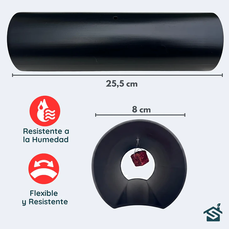 Trampa Ratón Kit Veneno Rastop 100g. + 10 Tubos + Guantes 11