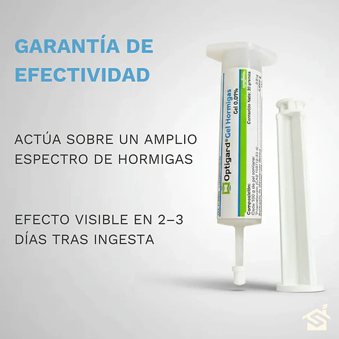 Gel Hormigas Optigard 30 Gr. Syngenta 1 Jeringa 3