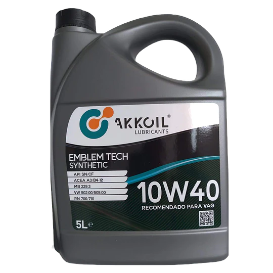 Oleo Akkoil Emblem Tech Synthetic 10w40 5 L