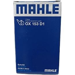 Filtro de Óleo Original Mahle OX 153D1