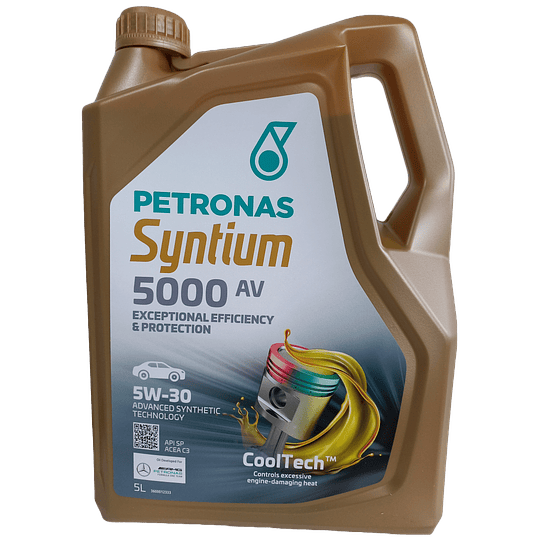 Óleo Petronas 5w30 Syntium 5000 AV 5L
