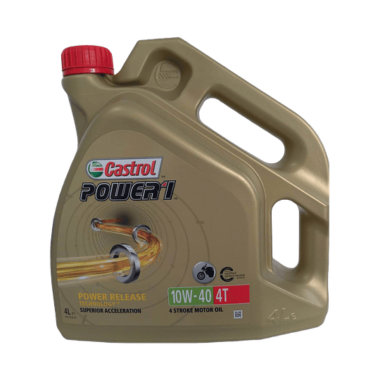 Óleo Power1  4T 10w40  4L, Moto