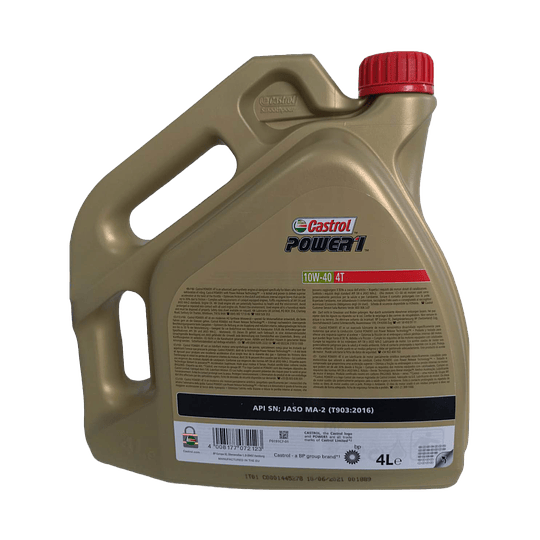 Óleo Power1  4T 10w40  4L, Moto