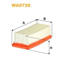 Filtro de ar Wix WA6728