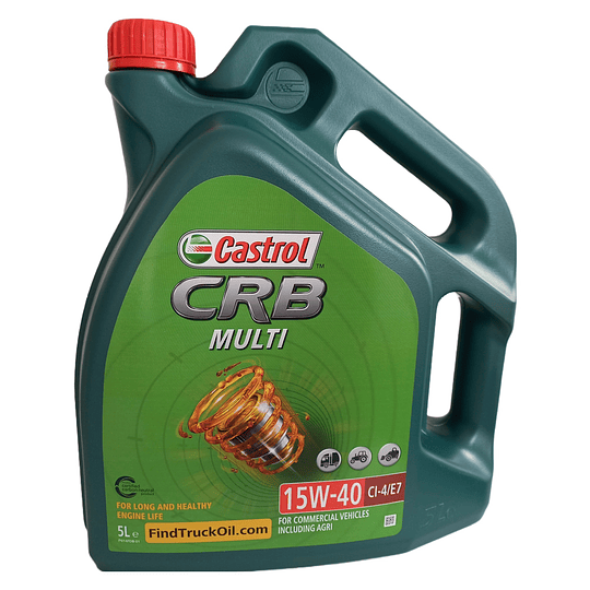 Óleo castrol CRB Multi 15w40 CI-4/E7  5L( Agrícola e pesados)