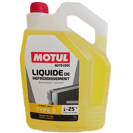 Anticongelante Motul Auto Cool Liquide de Refroidissement amarelo -25*C protection Antigel