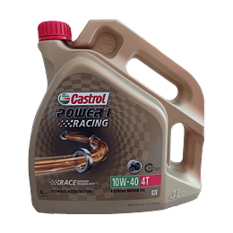 Óleo Castrol Power1 Racing 10w40  4T   4L