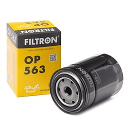 Filtro de óleo Filtron OP563 (compatível mahle OC59)