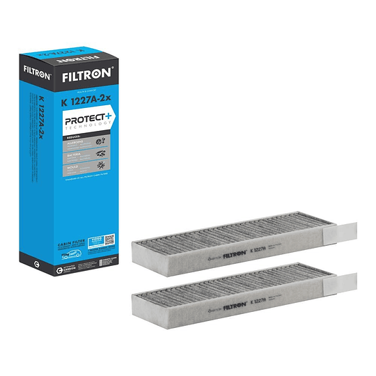 Filtro de habitáculo Filtron K1227A-2X ( compatível mahle LA428/S)