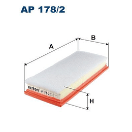 Filtro de ar Filtron AP178/2 (compatível mahle LX2636)