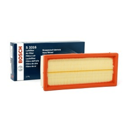 Filtro de ar Bosch 1457433316 (compatível Mahle LX1601)