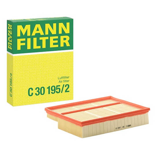 Filtro de ar Mann Filter C30195/2 (compatível mahle LX439/1)